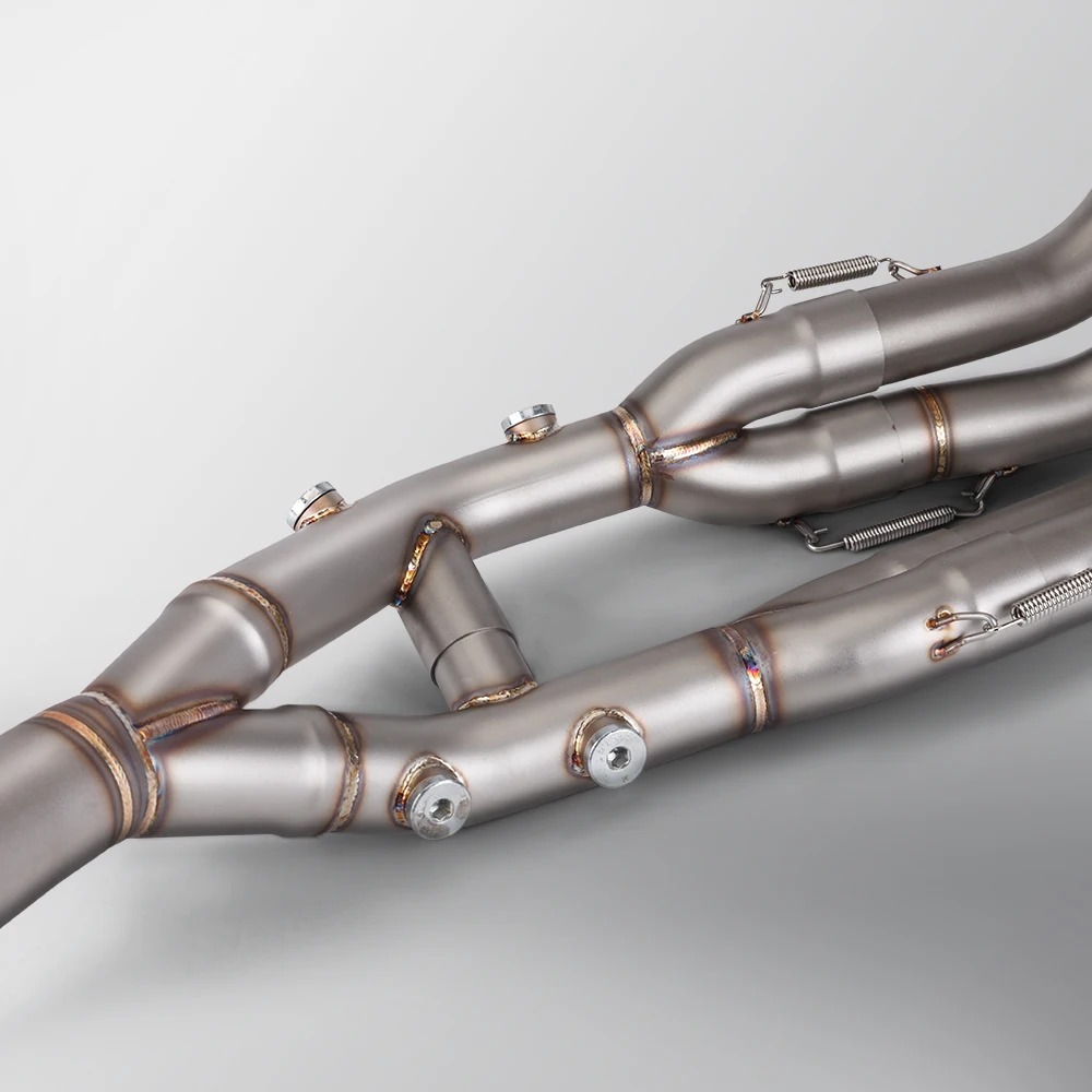 60mm Exhaust Motorcycle Full Systems Front Pipe Escape Moto Muffler for S1000RR 2019-2024 S1000R 2021-2024 Year